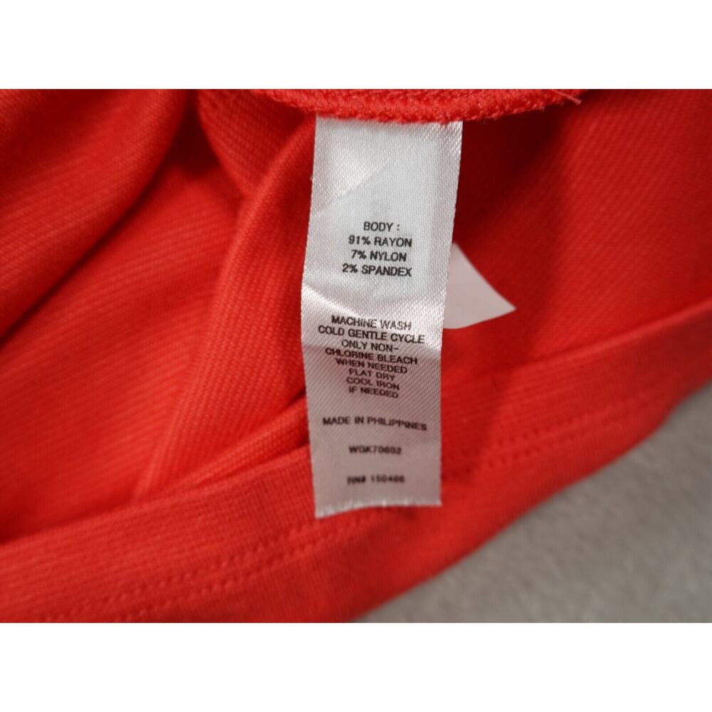 41 Hawthorn Womens Red Round Neck Sleeveless Dress Size L - Picture 12 of 13